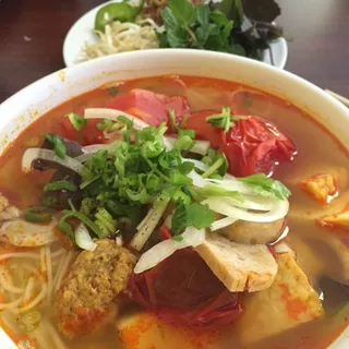 17. Bun Rieu (Crab Noodle Soup)