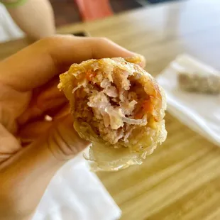 $1.50 Fried Egg Roll (Inside)