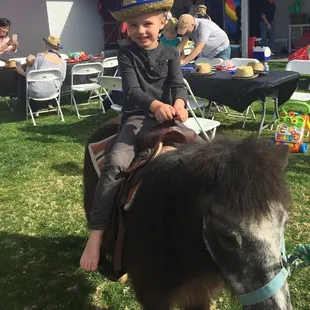 Fiona the pony! She was so cute!