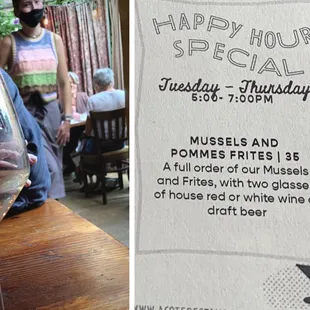 Enjoying our Happy Hour in the courtyard!  Oakland, Aug 2021.   :-)