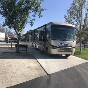 Nice large sites w/ fantastic restrooms