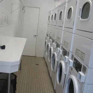 clean modern laundry