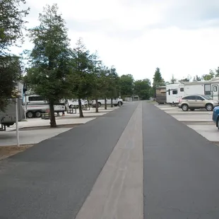 paved interior roads