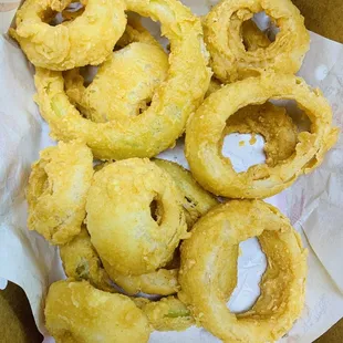 Fresh fried  Onion Rings