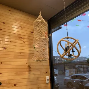 a view of the outside of a restaurant