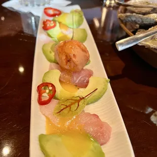 Hamachi Crudo