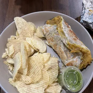 Potato Kati Roll