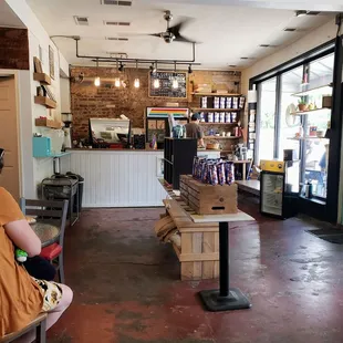 Seating Area and Front Counter at A Cup of Commonwealth Downtown Lexington