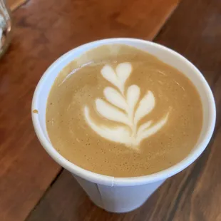 Perfect cappuccino, bitter espresso, lite milk on top=perfect!