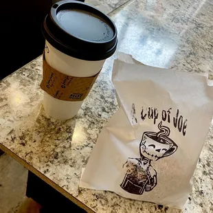 Café de olla y un blueberry muffin para un día fresqusito en Chicago!