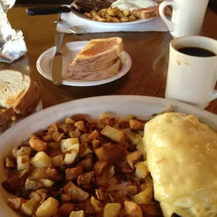 Spa omelette &amp; steak and eggs!!!