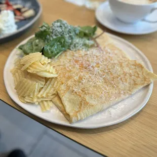 Turkey &amp; Cheese Crepe