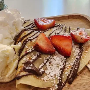 Strawberry crape