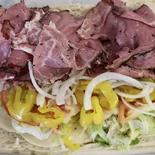 Pastrami with everything please