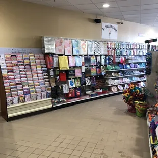 Party supply, home decor, and cards