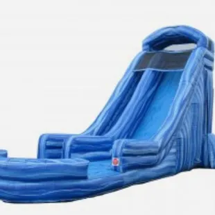 This is our blue 16-Foot slide! Call today for more information and pricing :)