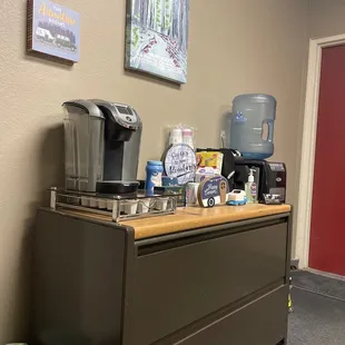 Water coffee bar