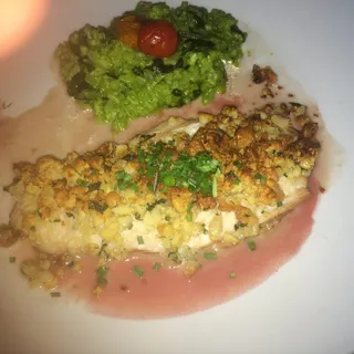 Macadamia-Crusted Snapper