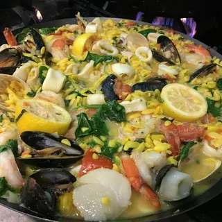 Orzo Seafood Paella