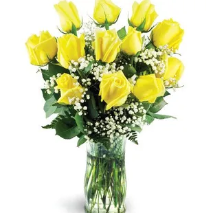 Classic Yellow Roses