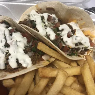 Chorizo tacos