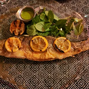 Branzino special