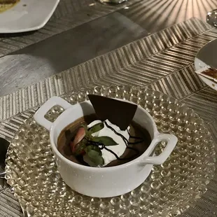 Chocolate Pot De Creme Chantilly