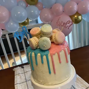 Macarons made from the bakery.