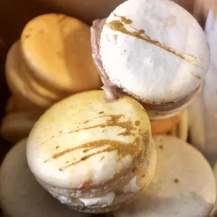 Assorted macarons - I preferred the peanut butter chocolate &amp; lemon over the mango