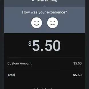 Polish sausage - menu says $4.50 . . . wasn't paying attention and also gave cash tip . . .