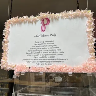 Aww bummed their pop up is over