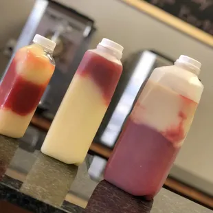 We have custom daiquiri flavors! Come try Original Gangster or Lethal Weapon.