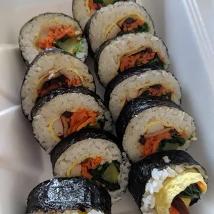 Vegetable kimbop