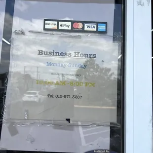 Business hours