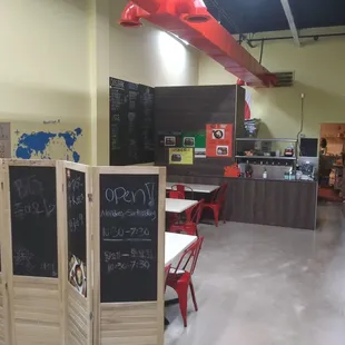 Dosi.Rak Korean restaurant inside store!!! Pretty cool.