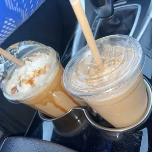 Caramel frozen, White chocolate