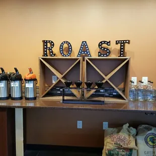 roasting area