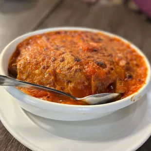 Baked Pork Chop with Fried Rice