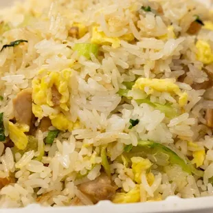 S7. Salted Fish and Chicken Fried Rice