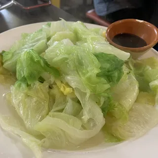 N15. Steamed Vegetable with Oyster Sauce