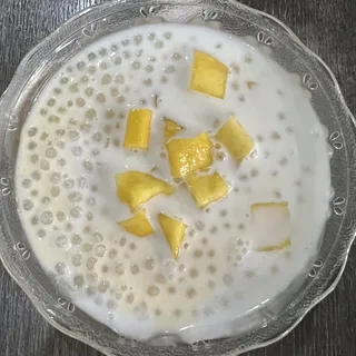 G3. Coconut Milk Sago Soup with Mango