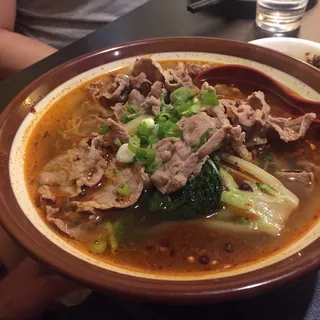 N6. Szechuan Sliced Lamb Noodle Soup