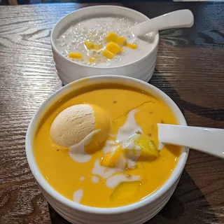 Coconut Milk Sago with Mango