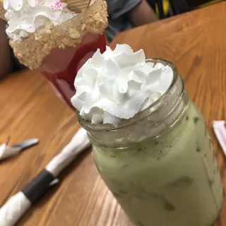 LAVANDER MATCHA LATTE