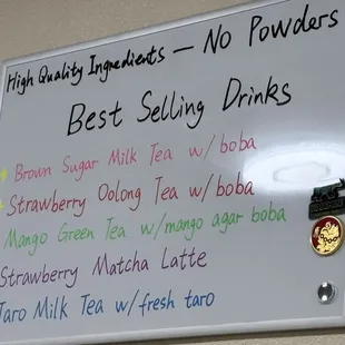 No powders