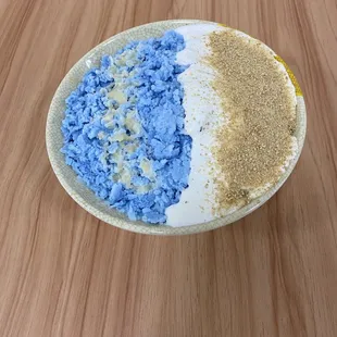 Blue ocean snowflake