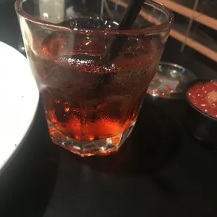 Jack Daniel apple and cranberry