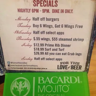 Specials
