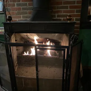 AWESOME fireplace!!