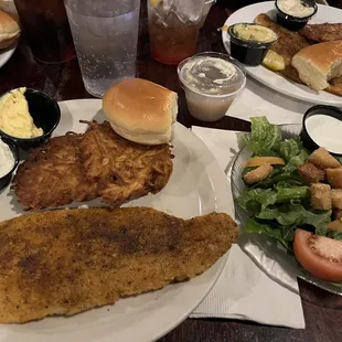 Friday fish fry  during lent